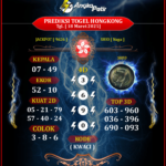 Prediksi GARITOTO Syair HK 18 MARET 2025 dari Simpang Empat yang Terpercaya.