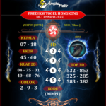 Prediksi GARITOTO Syair HK 19 MARET 2025 dari Simpang Lhee yang Terpercaya.