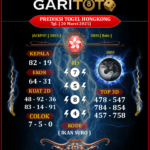 Prediksi GARITOTO Syair HK 20 MARET 2025 dari Alur Dua Mas yang Terpercaya.